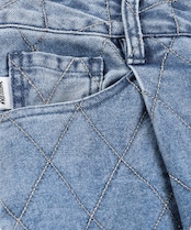 【#Re:room】VINTAGE DIAMOND QUILT STITCH DENIM［REP248］