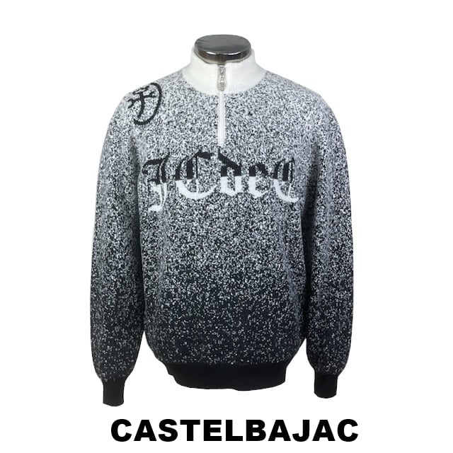 CASTELBAJAC カステルバジャック ニット ハーフジップ セーター サイズ 