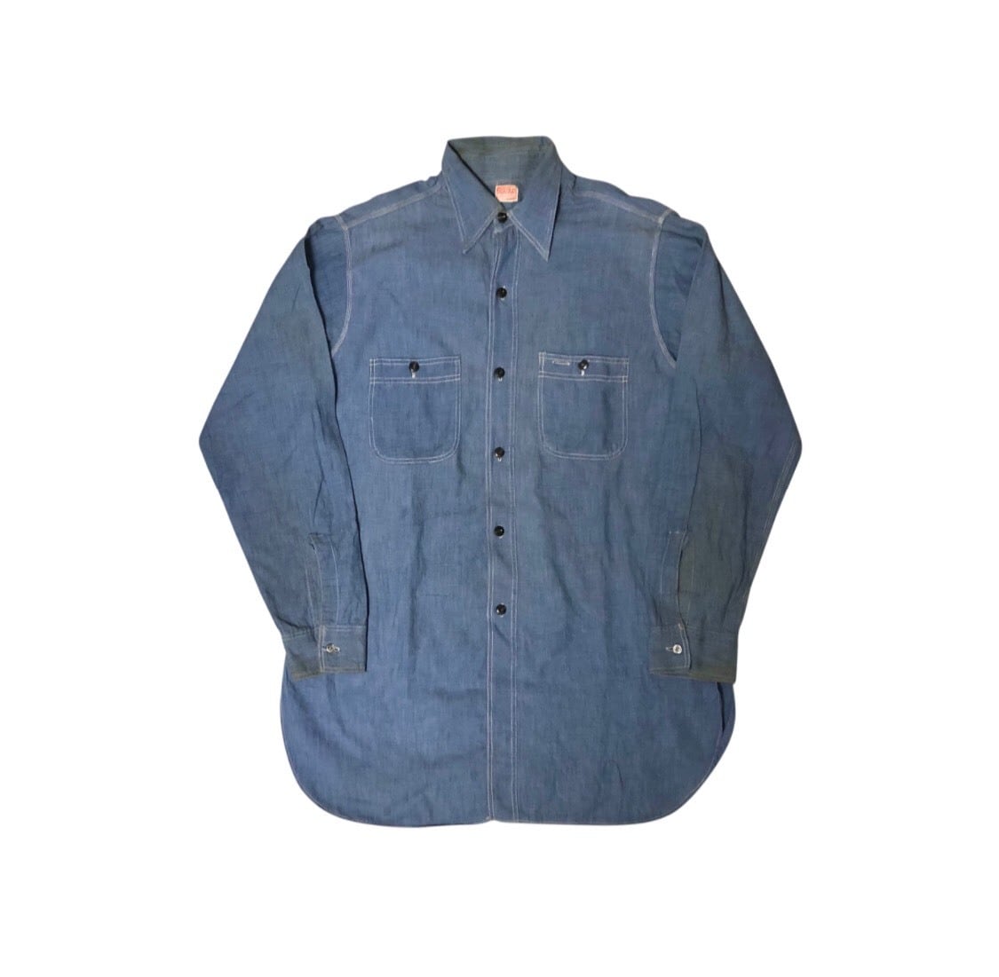 vintage 1940's HERCULES chambray shirt | NOIR ONLINE