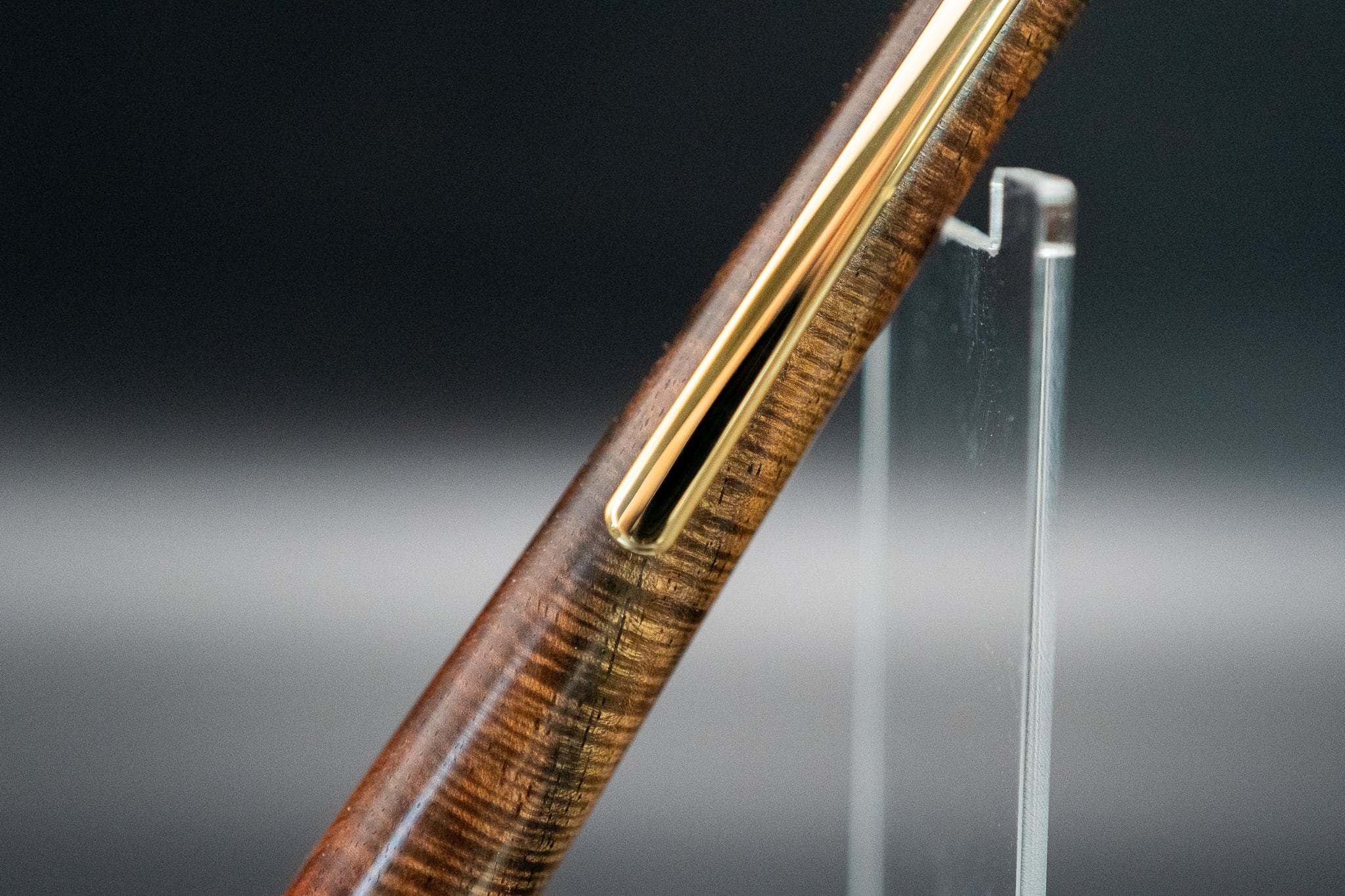 【21世紀最高峰の材】サイアミーズローズウッド マイクロカーリー 極上 gold BP