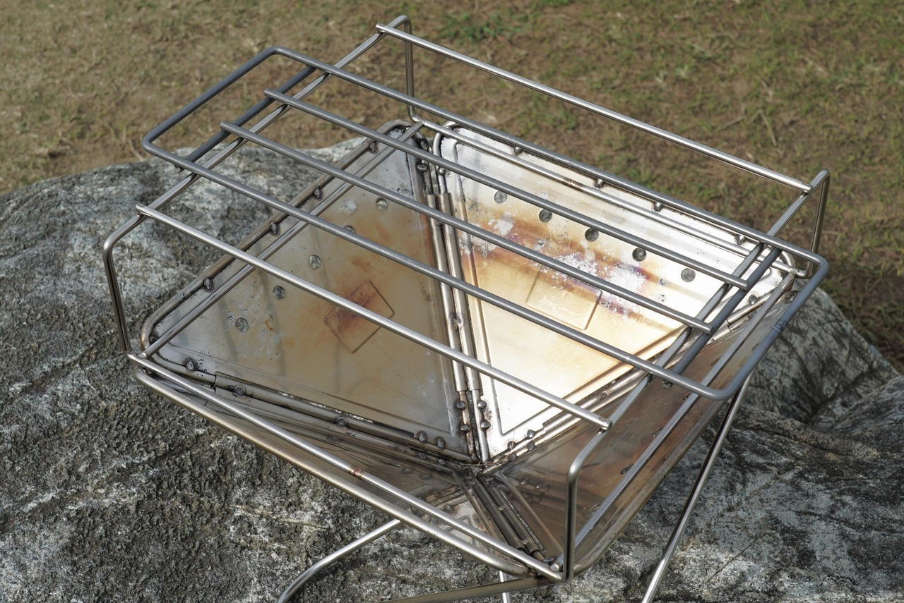 スノーピーク焚火台M対応　ベーシックロストルシリーズ “ MA2 ”  鉄（ 無処理）