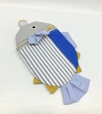 パスケース　カツオ　鰹｜とりさん工房ーかわいいハンドメイドポーチ