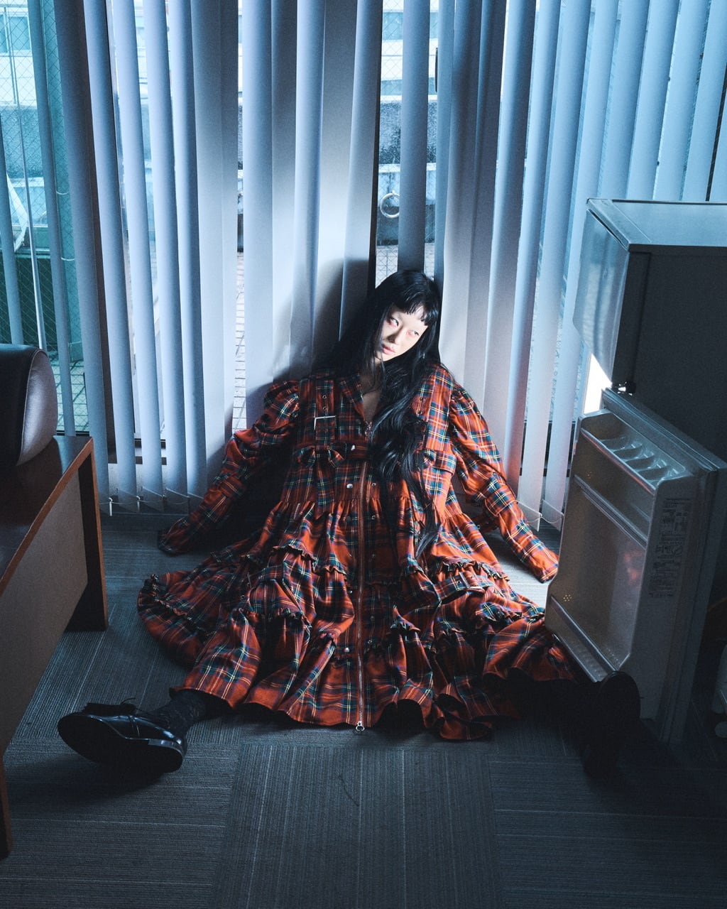 ボンテージスーツワンピース　RED