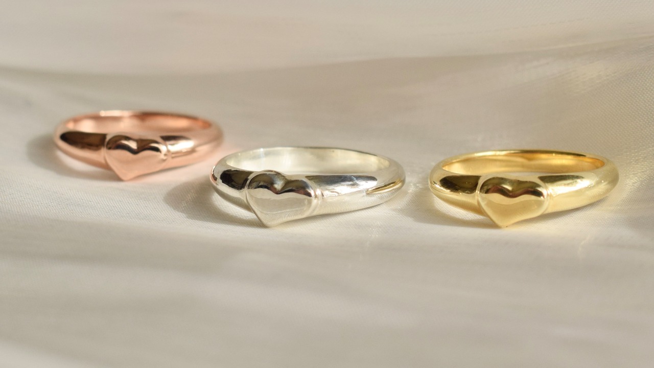 Heart  ring《silver925》【受注製作】