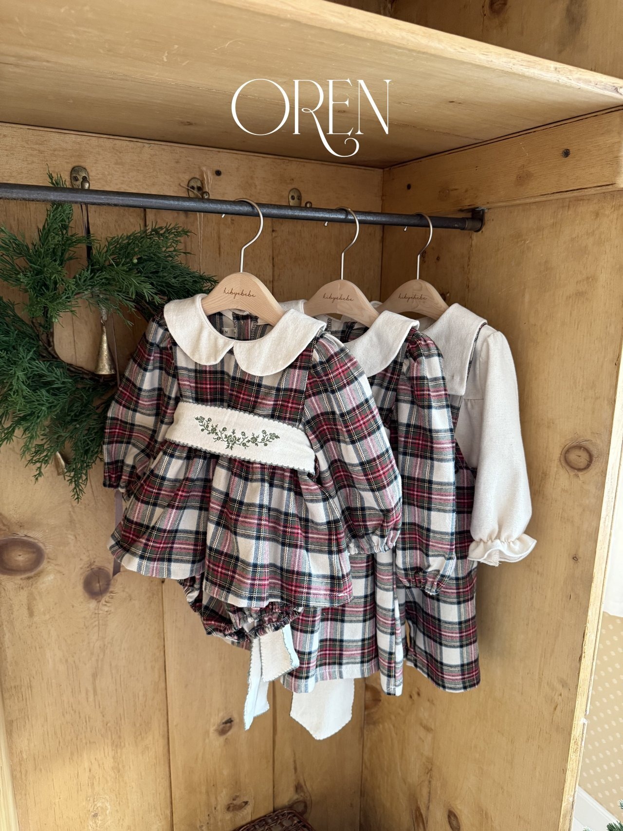 Oren X-mas［取寄］noellia check suit