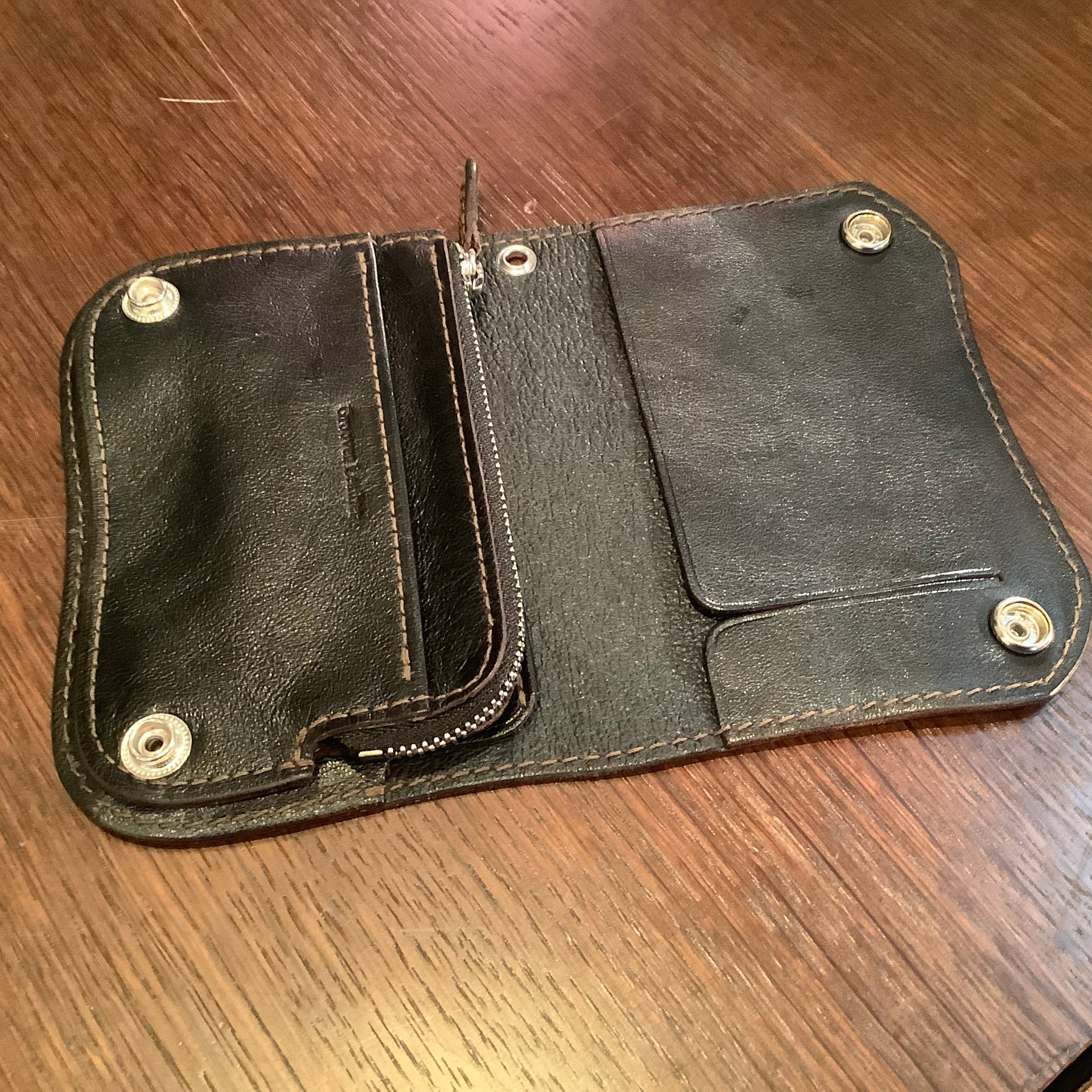Groover Leather グルーバーレザー ショートトラッカー：馬革 HTS-100