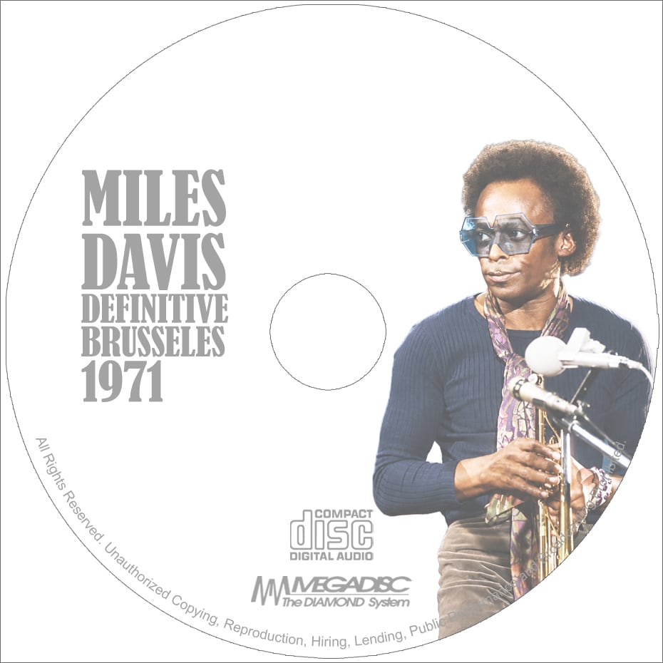 MILES DAVIS / DEFINITIVE BRUSSELES 1971(2CDR)2026年再放送音源