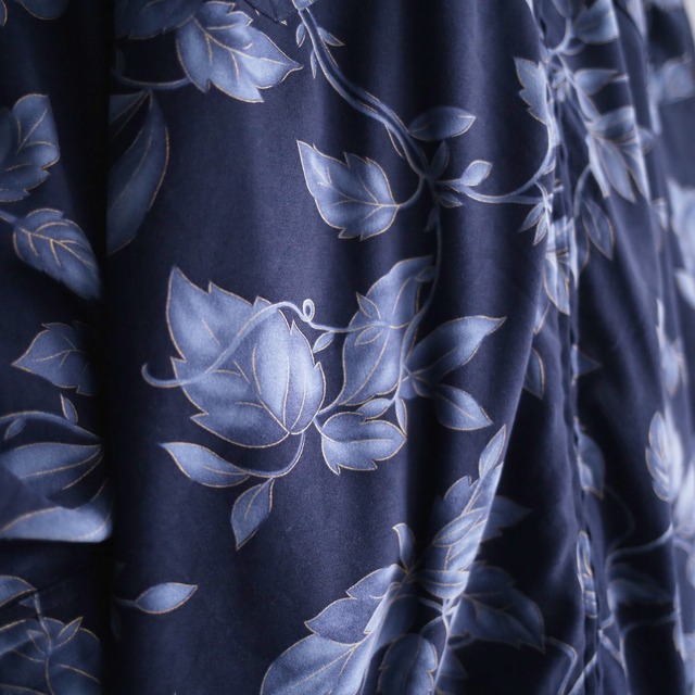 blue base reef art graphic zip-up jacket