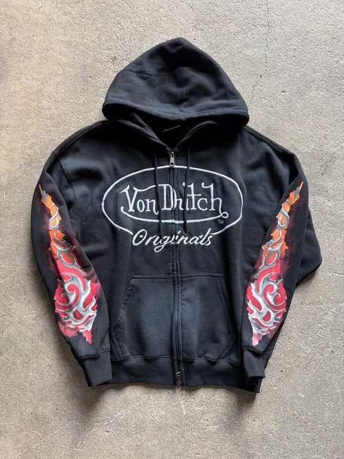 VonDutch ZIP HOODIE (black)
