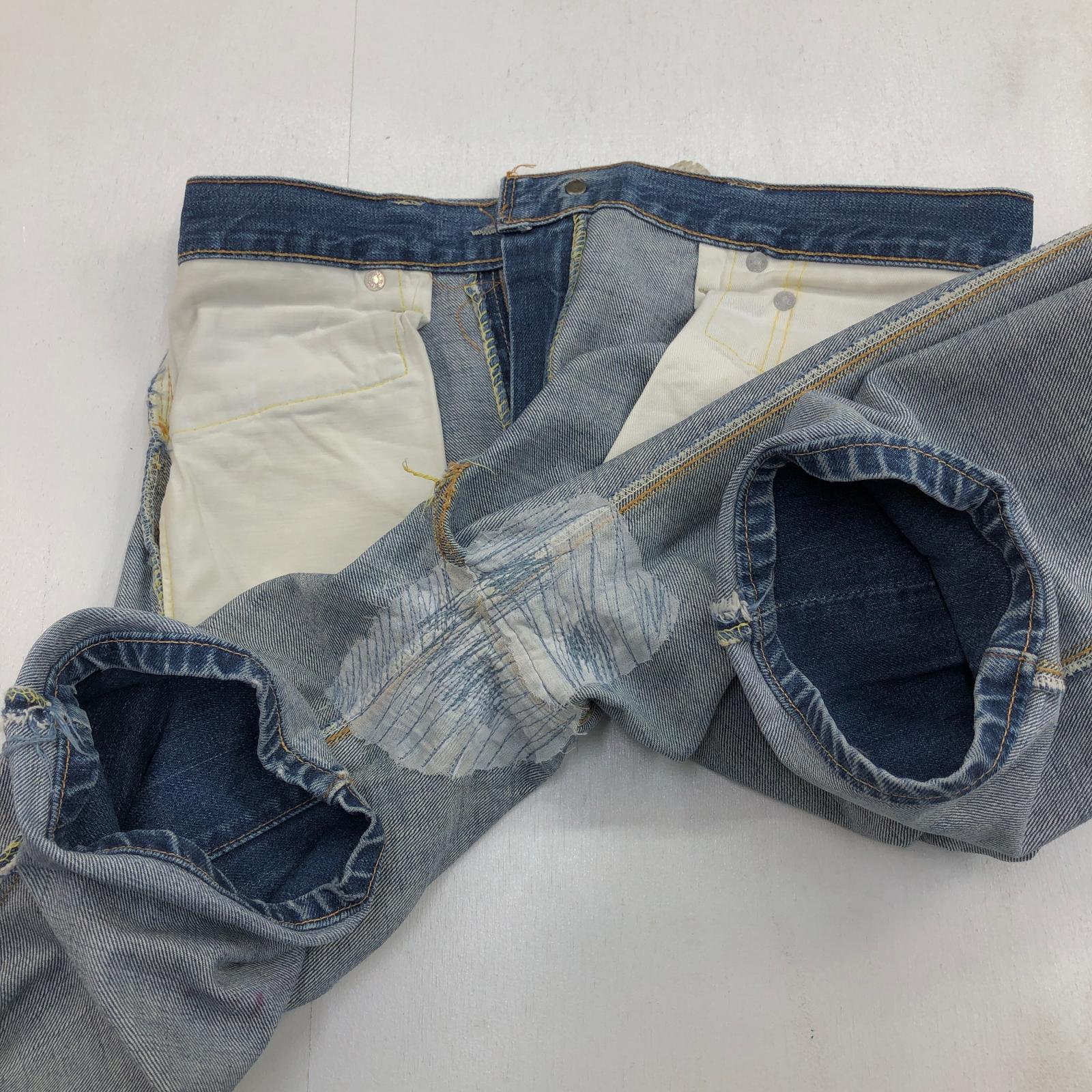 LEVI'S リーバイス 70年代 505 66前期 TALON42 脇割り スモールe