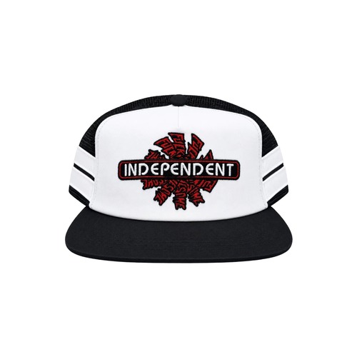 FUCKING AWESOME × INDEPENDENT / SPIRAL LOGO TRUCKER WHITE/BLACK