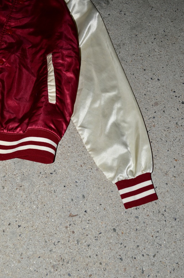 Valio SportsWear 80s Vintage Satin Varsity Jacket made in Japan ヴァーシティジャケット 1980
