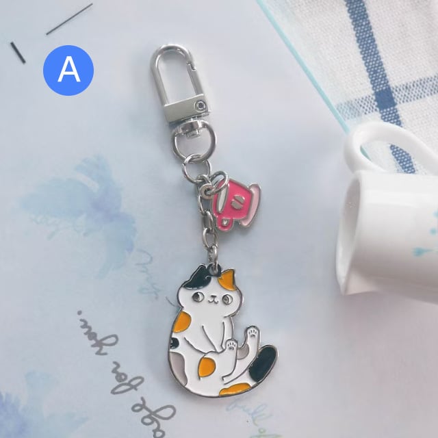 0-Cat キーチェーン ホルダー | 猫式×台灣 台湾雑貨 猫雑貨の通販サイト