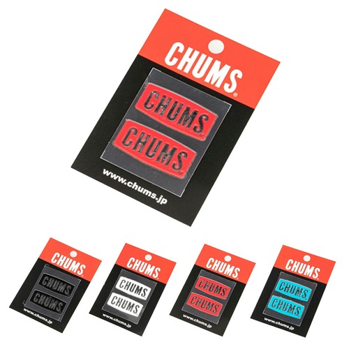 CHUMS チャムス ステッカー チャムスロゴボートロゴ エンボスステッカー CHUMS Logo Emboss Sticker CH62-1125