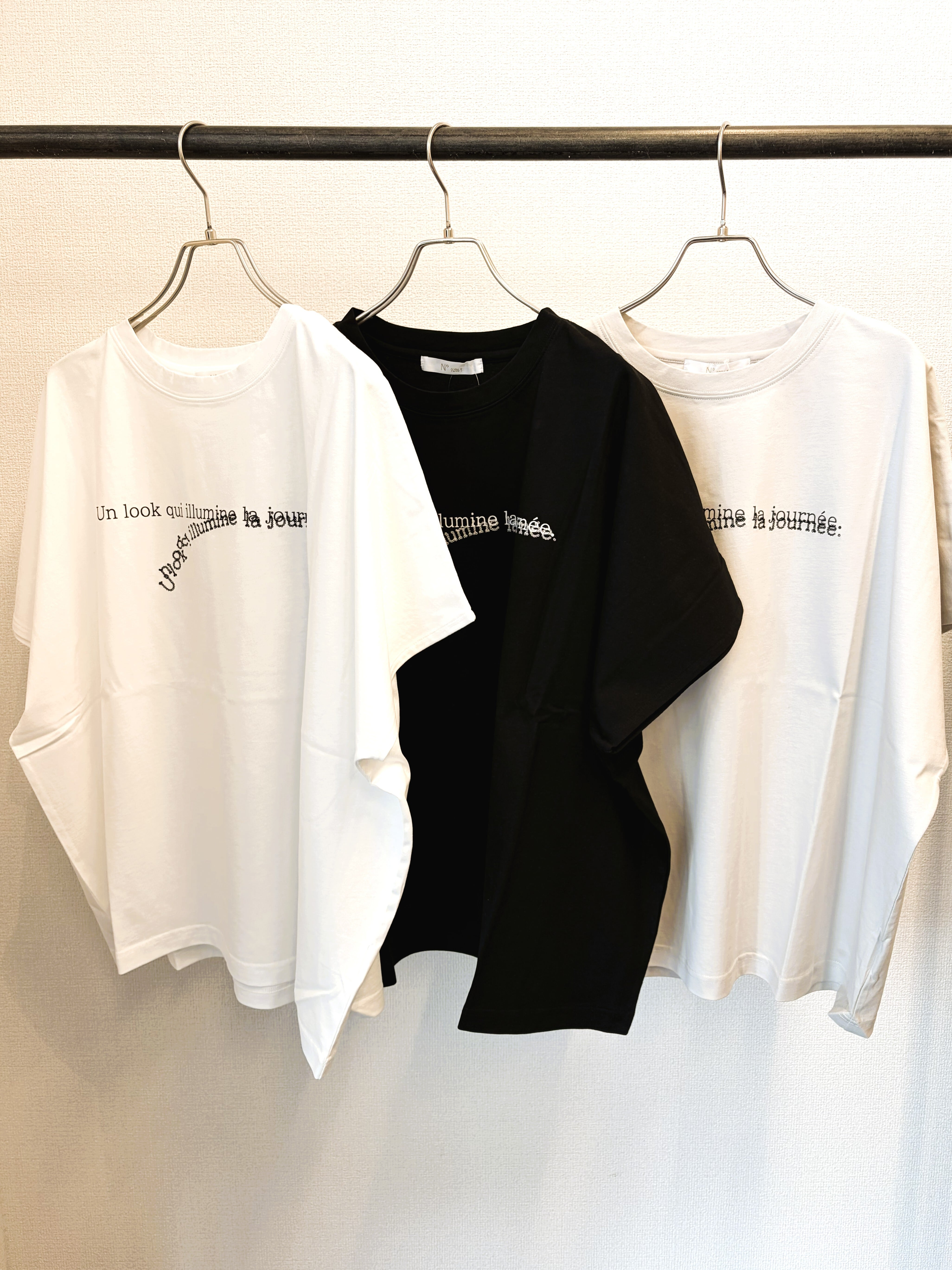 N°9286!】21s度詰め天竺刺しゅうTシャツ（9207-63030) | 9286 Fashion Lab