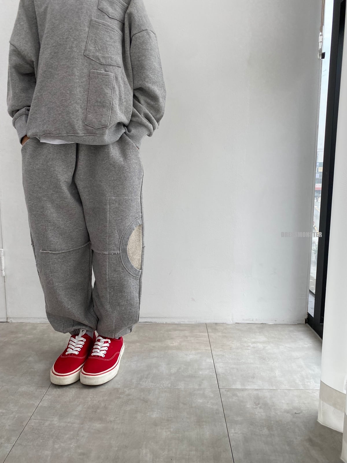 【予約】DRESS MONSTER 変形スウェットパンツ 120~160