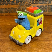 セサミストリート クッキーモンスター ミニカー 80年代 ダイキャスト Sesami Street Cookie Monster MU-298