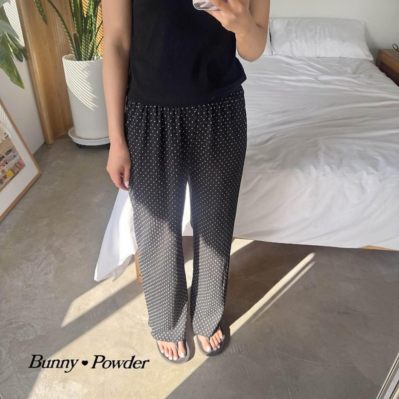 [Bunny Powder] Planning) Kongsuni Pants / [버니파우더] 기획)콩순이팬츠