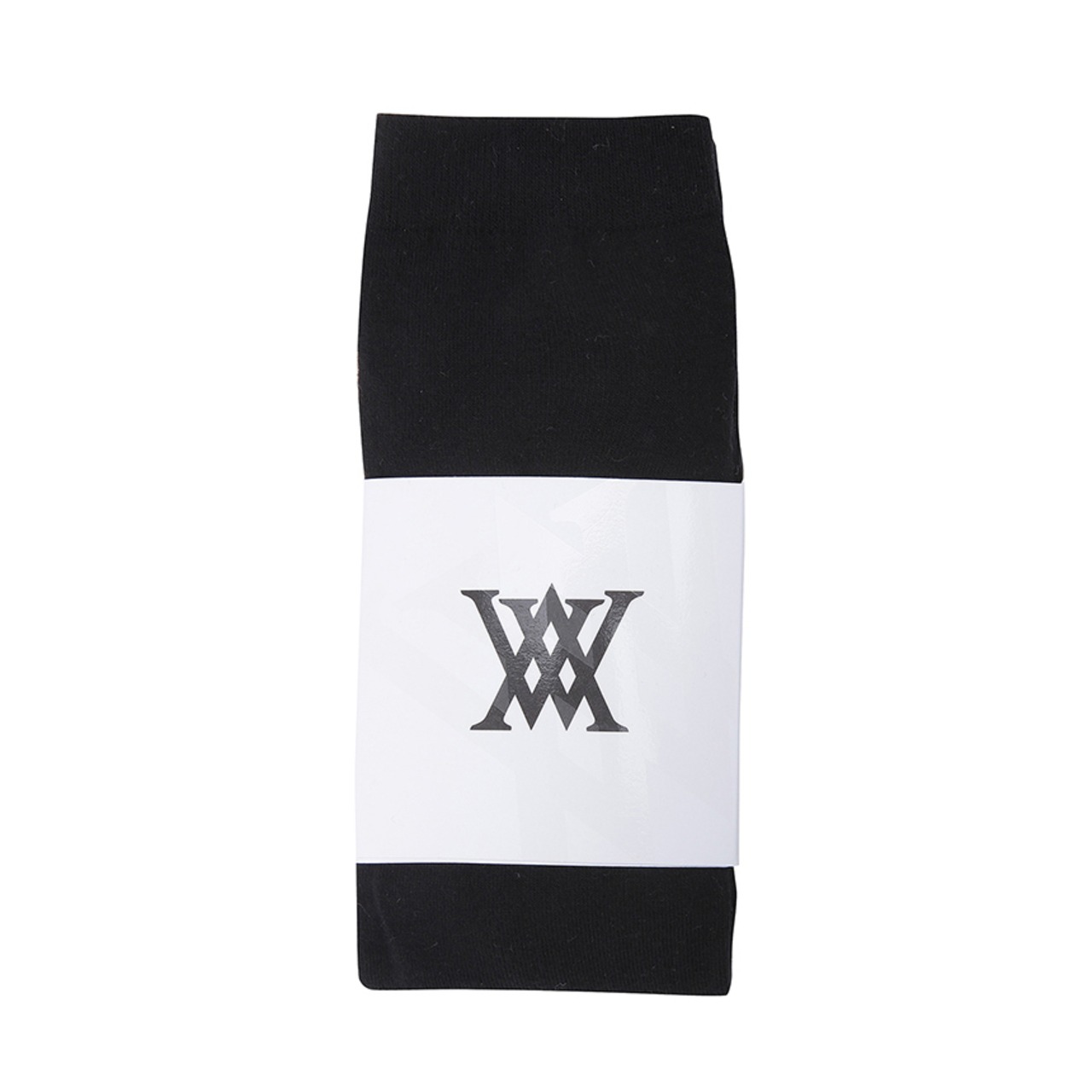 ANEW WOMEN SIGNATURE JACQUARD KNEE SOCKS [サイズ: F (AGDUWSC05BKF)] [カラー: BLACK]