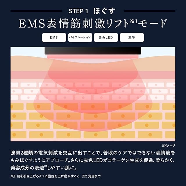 在庫セール』DISM 美顔器 医師監修 1台8役 EMS EER リフトアップ