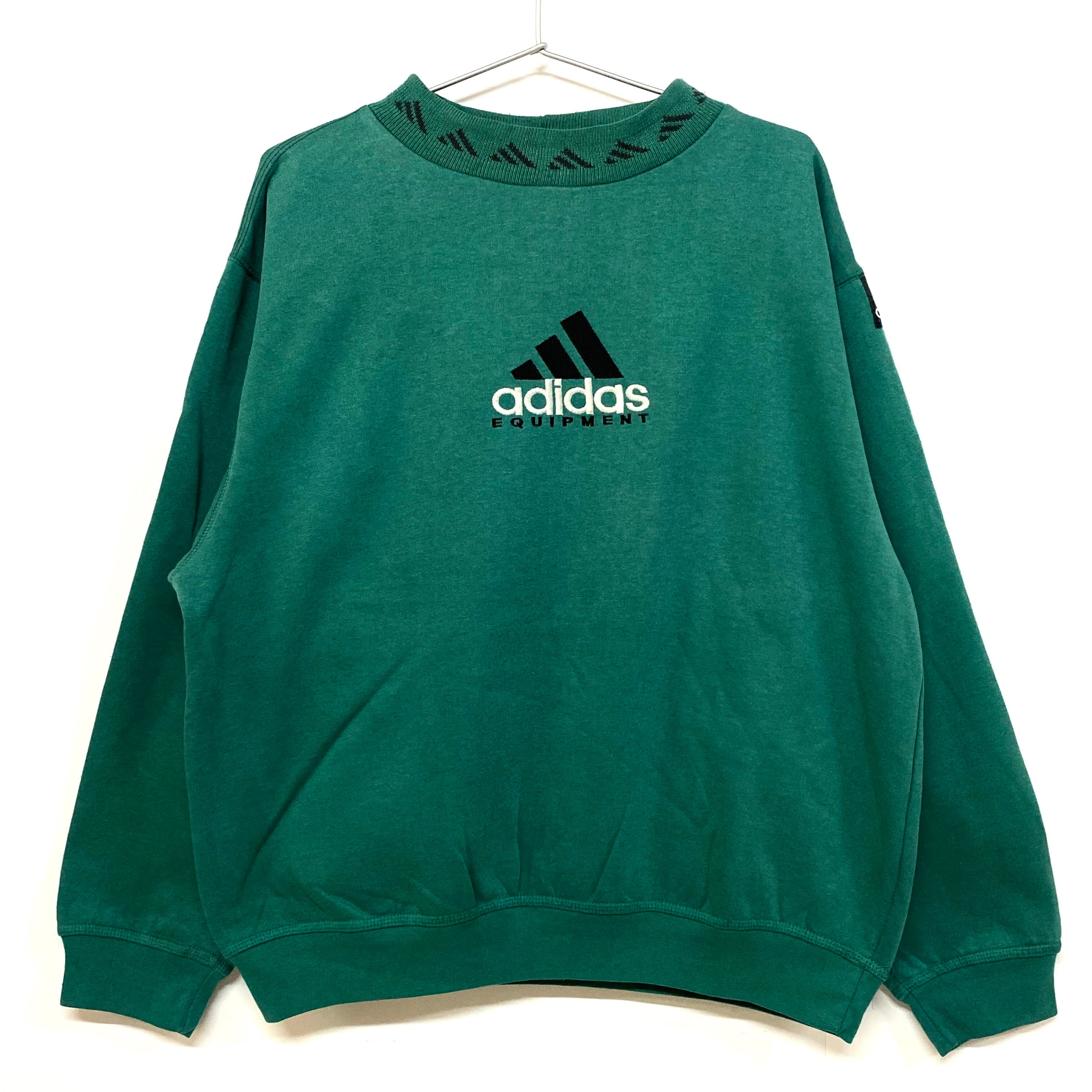 アディダス　90s ビッグロゴ　スウェットトレーナー　adidas　一点物