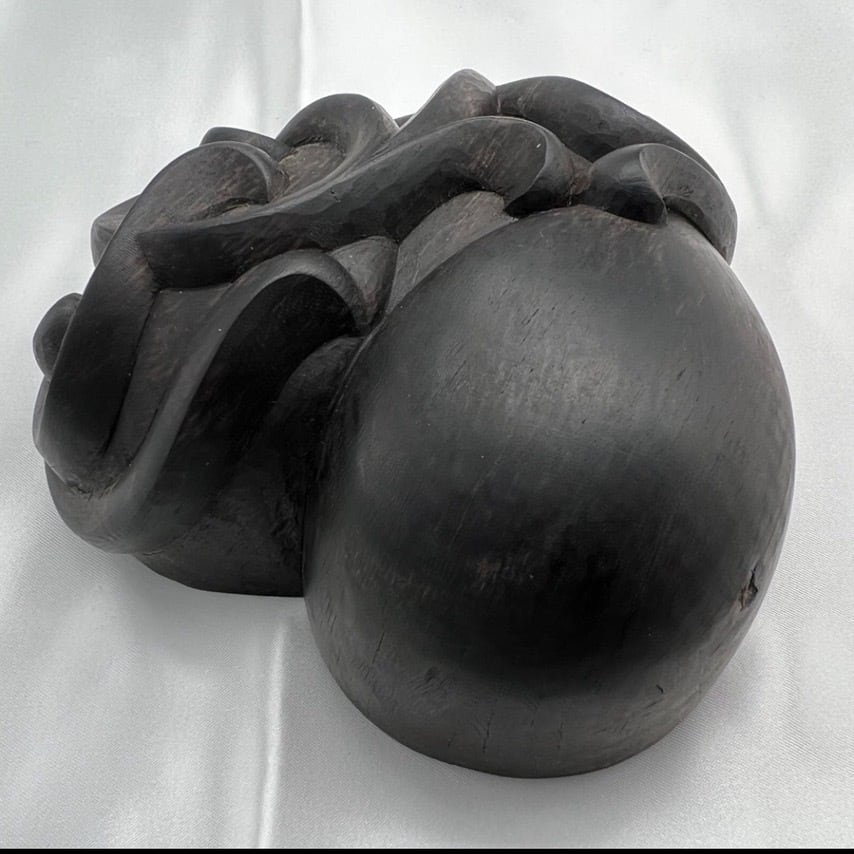 CHROME HEARTS クロムハーツ エボニーハート オブジェ エボニー製 置物