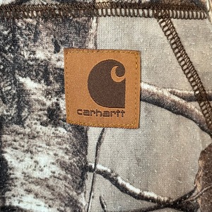 【Carhartt】リアルツリー 総柄 カモフラ 袖プリント ミリタリー カーハート US古着