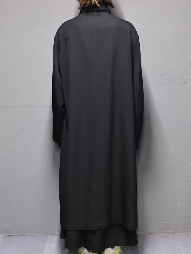 【Y's for men】zip design long coat
