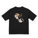 ボストンテリア　バックプリント　Tシャツ