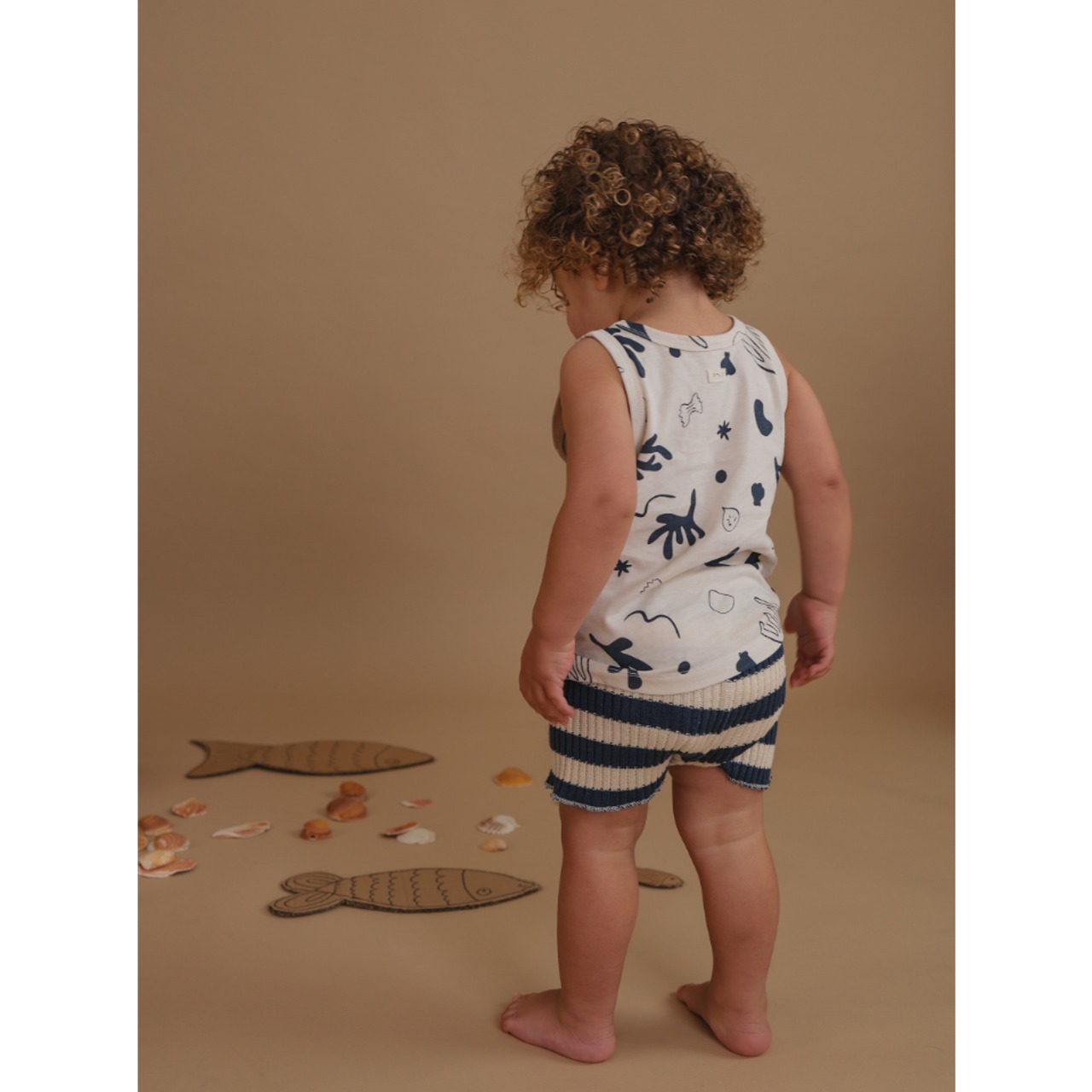 organiczoo　Capri Vest Undyed Cotton