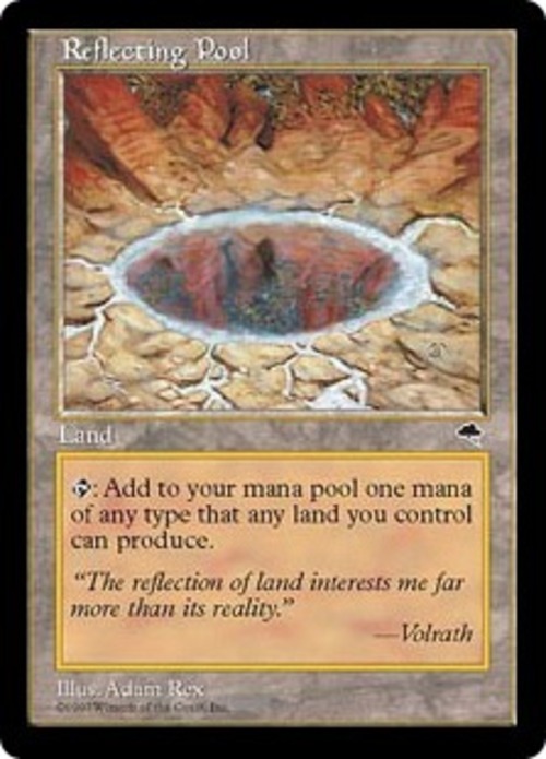 MTG《反射池/Reflecting Pool(TMP)》英語