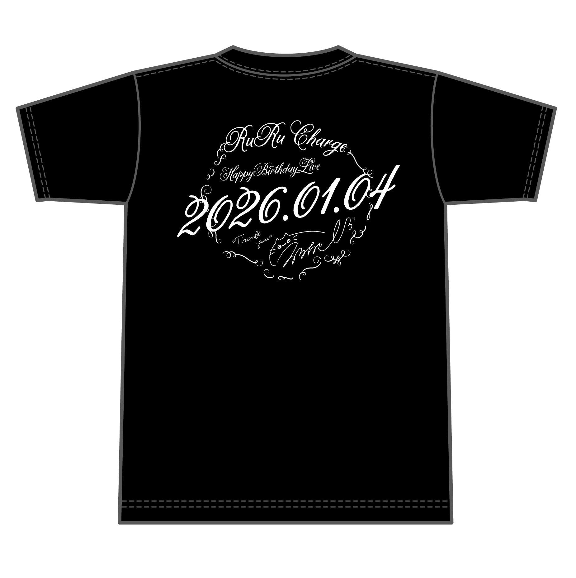 スポポポポニー『4th One-Man LIVE 』Tシャツ ミディアムブルー XXL