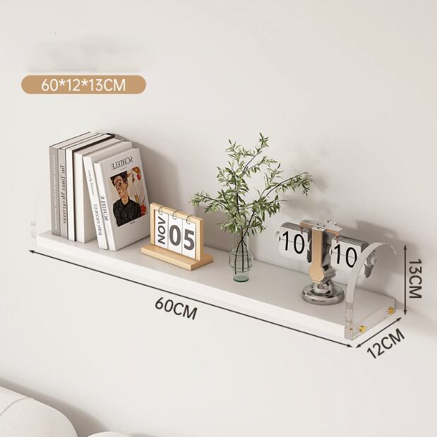 ドウシシャ ルミナス ラテ 突っ張り ラック 棚 幅65 4段 白 ホワイト オ 