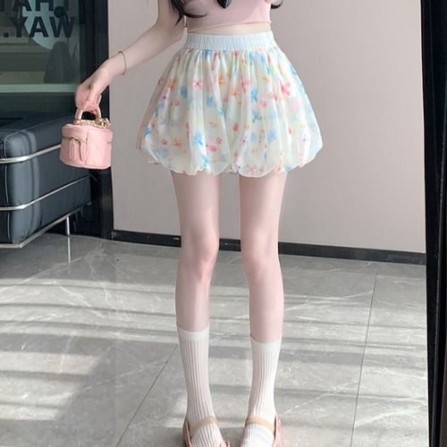 フラワーバルーンショートパンツ ・78609