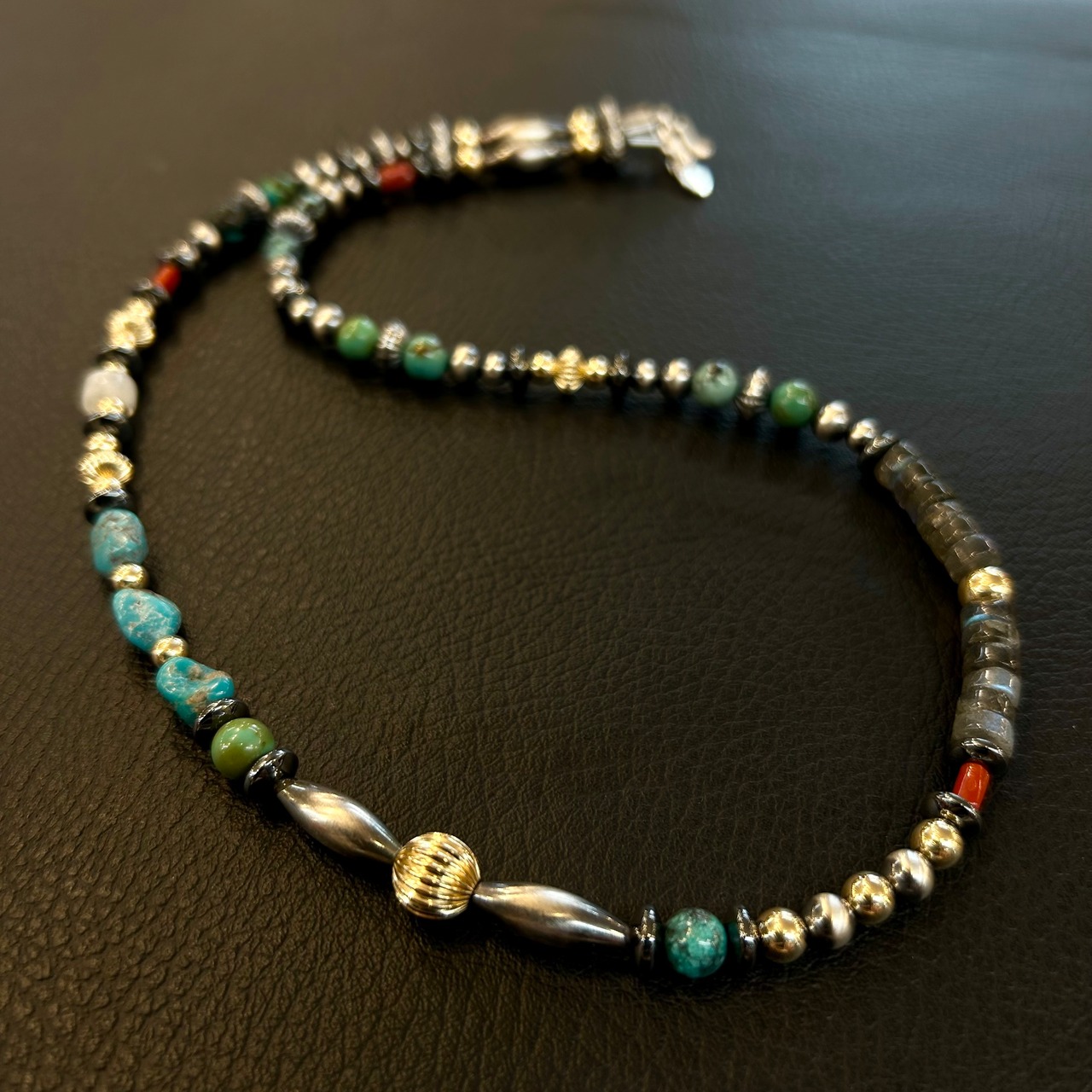 ブライト（Bright）ネックレス（Wave Labradorite）50cm - 2