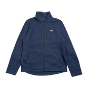 L.L.Bean エルエルビーン ハーフジップ ニット プルオーバー M REG /ネイビー系 メンズ アウトドア