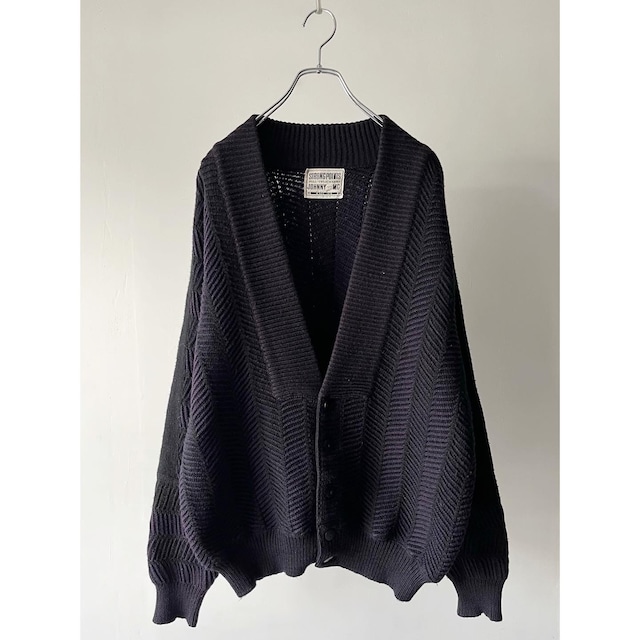 -johnny mc- 2tone knit cardigan