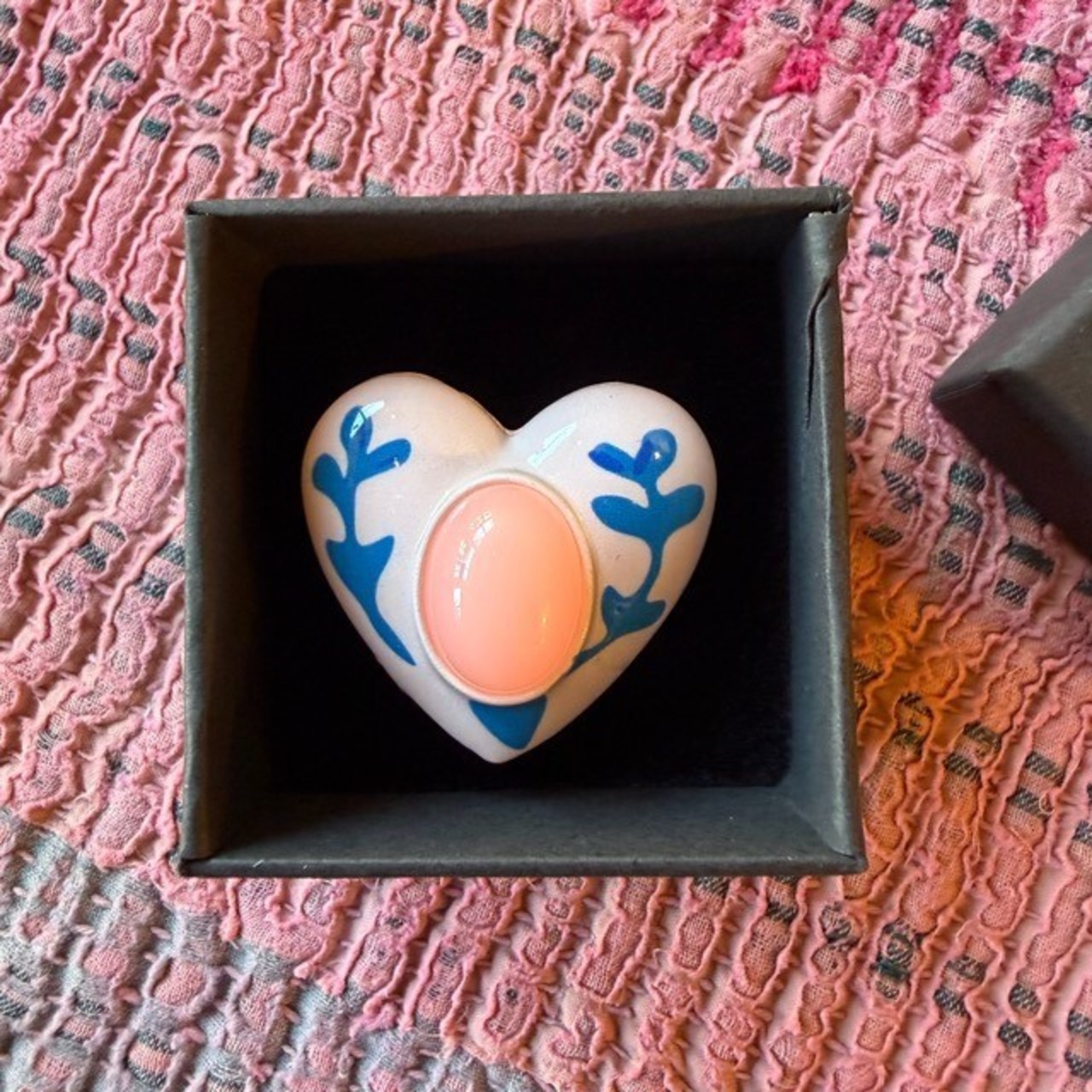 TOPANGA Jewelry  FOLK Art Ring Heart　フォークアートリング　ハート　　指輪　リング　フラワー　　Ring　