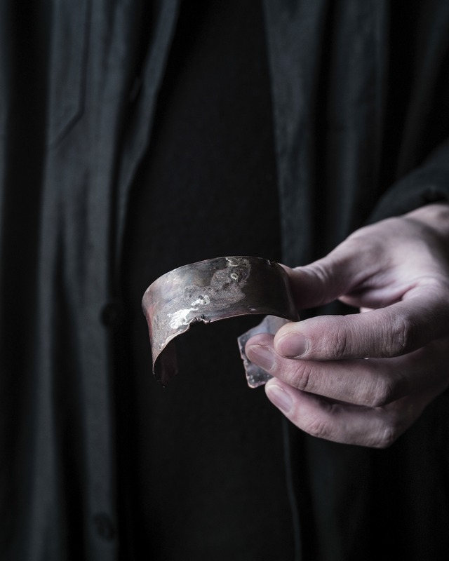 銅バングル　30mm  sasaki yuichi