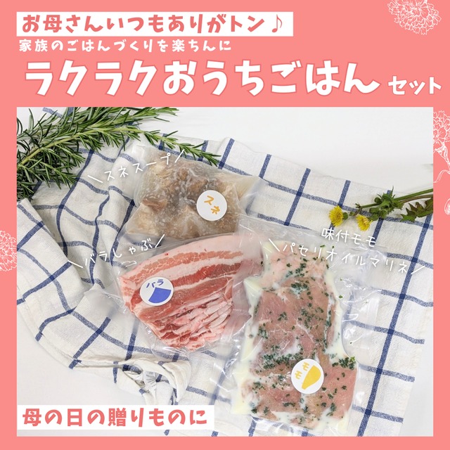 【母の日】ラクラクおうちごはんセット