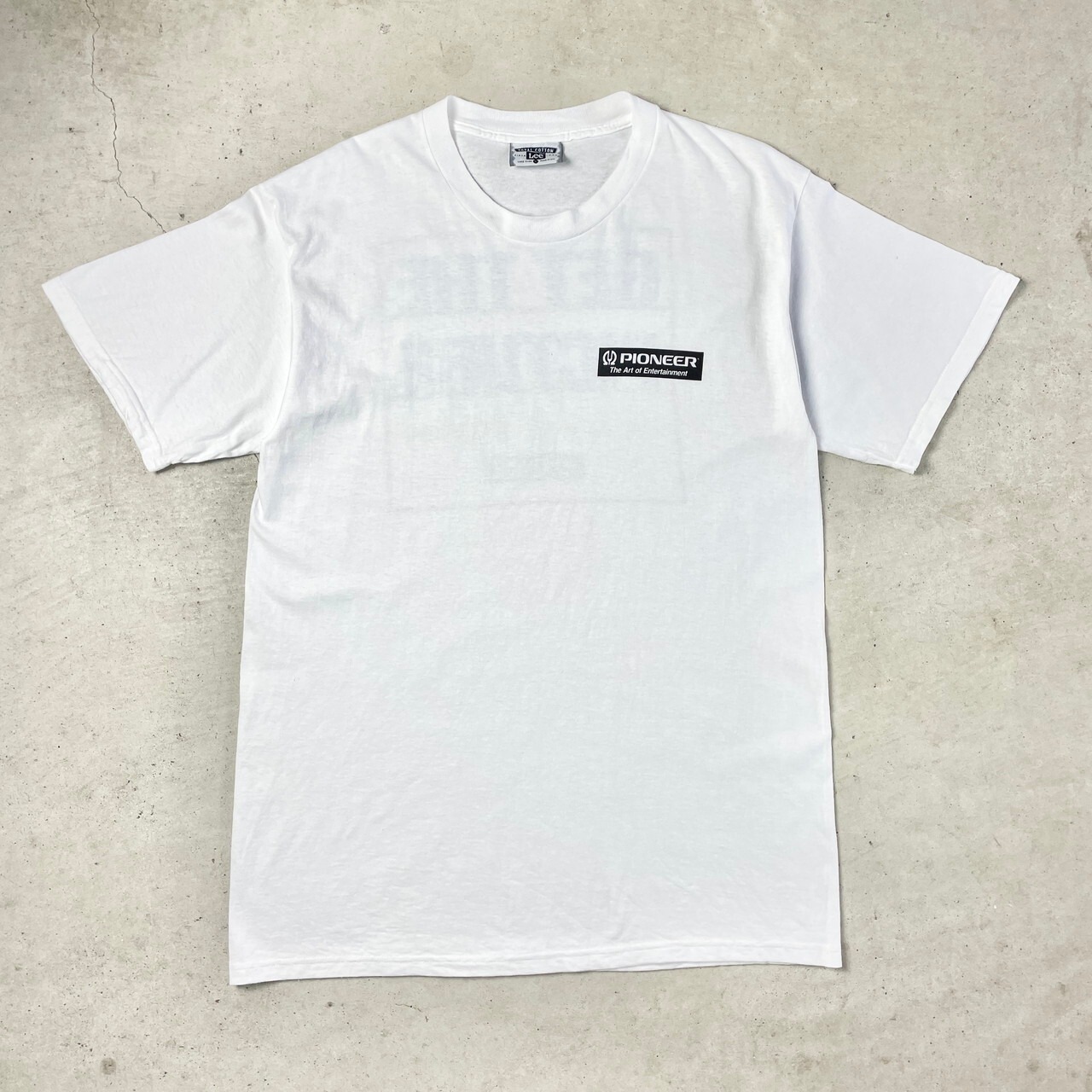 90年代 USA製 PIONEER パイオニア 企業ロゴ バックプリントTシャツ 