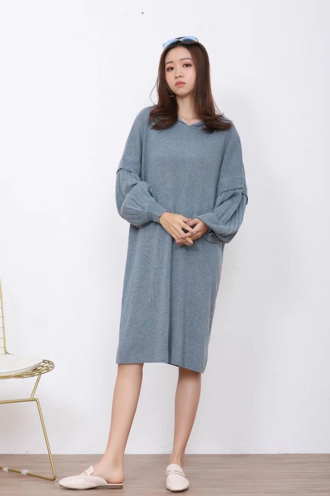 ミディ丈ワンピース