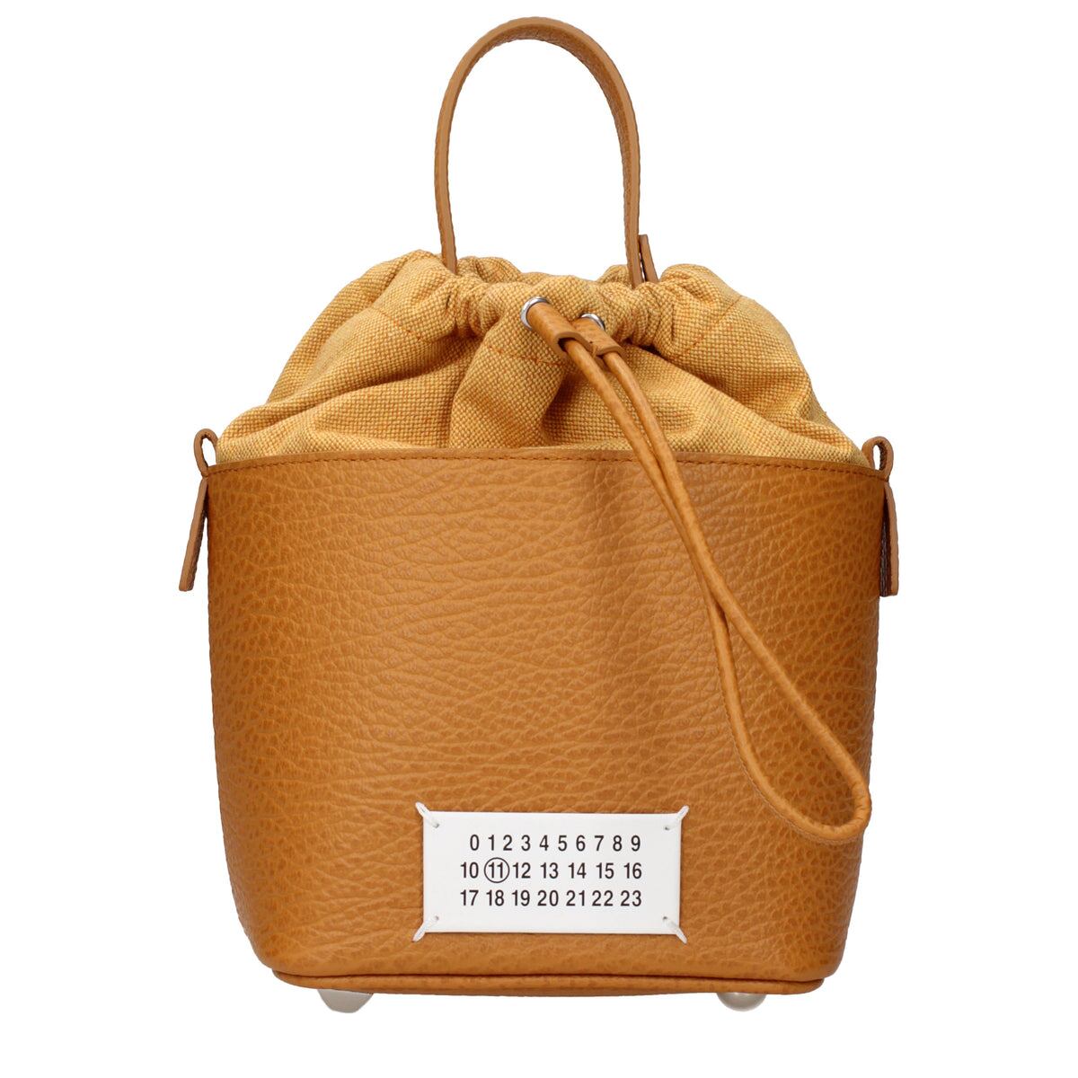 【新品】MAISON MARGIELA メゾンマルジェラ レディース ハンドバッグ レザー ブラウン S61WG0035P4348T2336