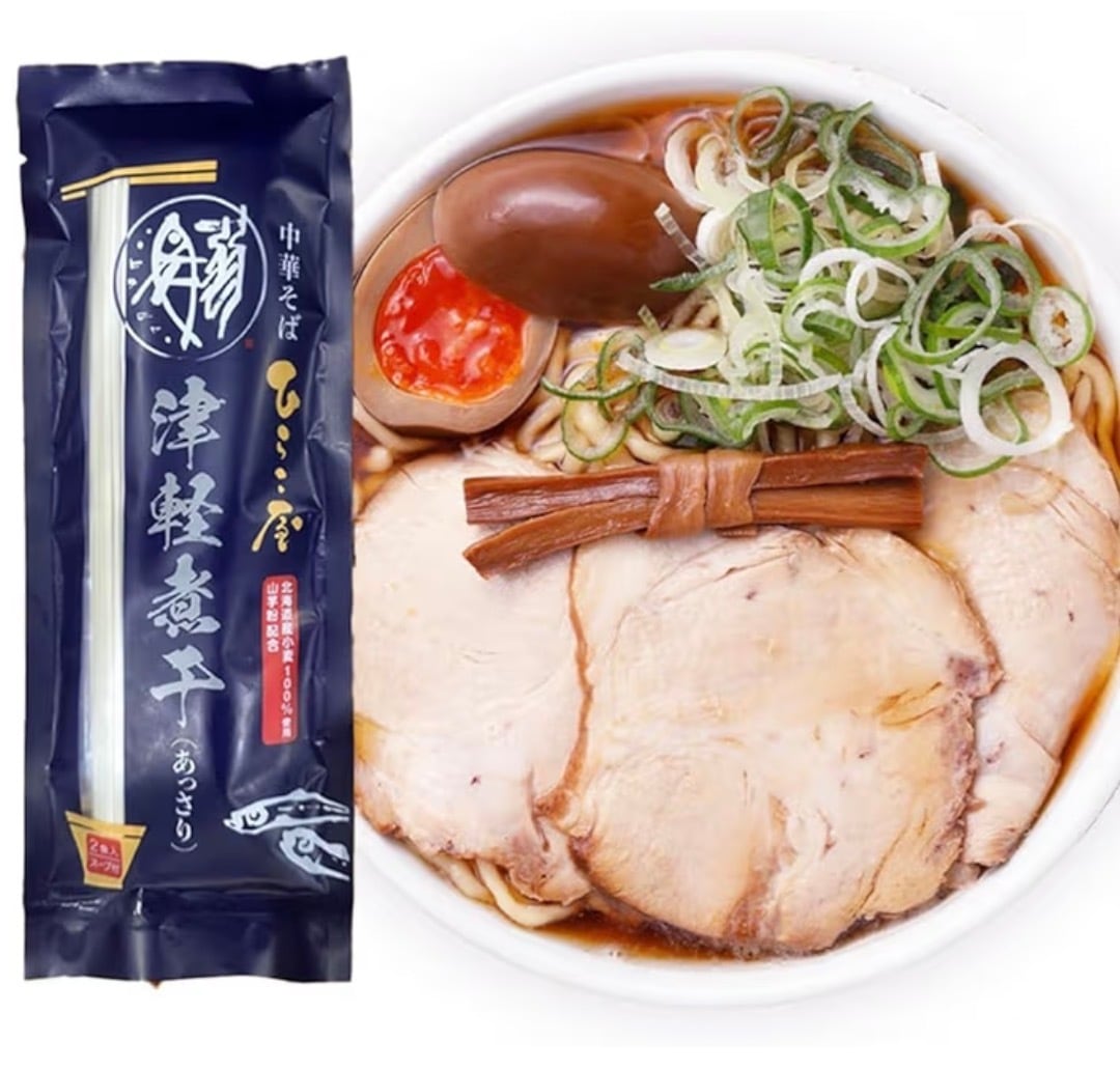 NIPPON麺遊記】【送料込】”癖になる中華そば” 青森の行列店「ひらこ屋