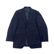 80s J.PRESS ジェイプレス 段返3B 背抜き テーラードジャケット 紺ブレ 90-76-170/ネイビー系 濃紺 メンズ 樫山株式会社