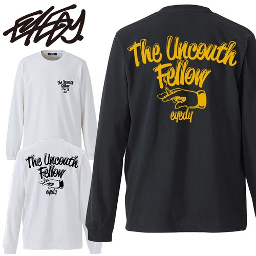 【eye-ltm026】EYEDY アイディー 大きいサイズ メンズ ロングtシャツ ロンt THE UNCOUTH FELLOW ブランド M L XL XXL XXXL