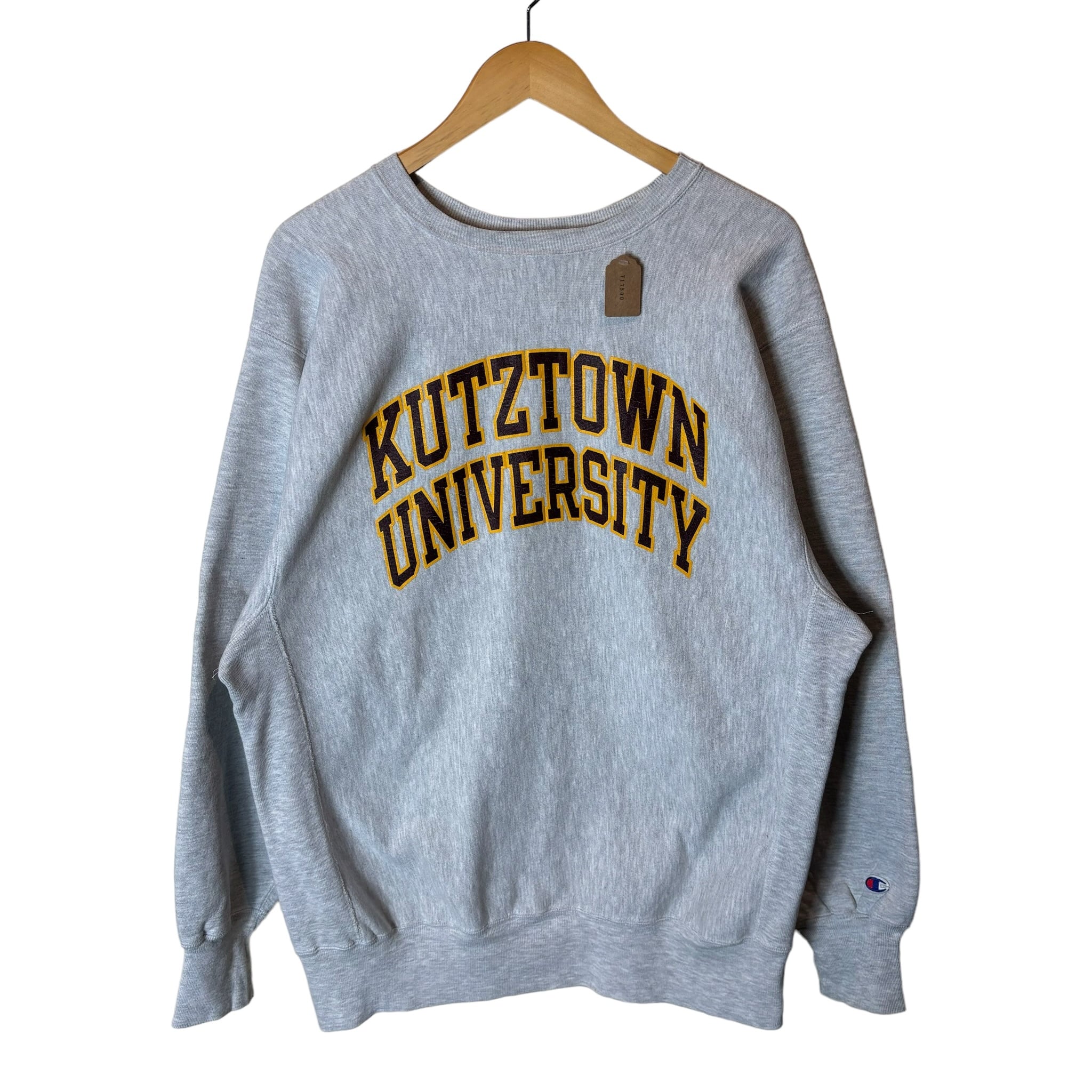 Champion 90s 刺繍タグ reverse weave KUTZTOWN university カレッジ 両面プリント XXL No.936