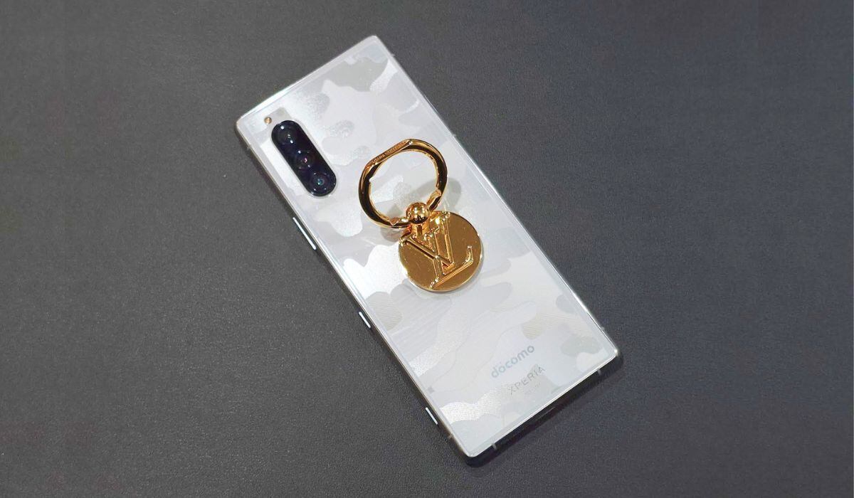 LOUIS VUITTON ルイヴィトン フォンリング ルイーズ LV ロゴ