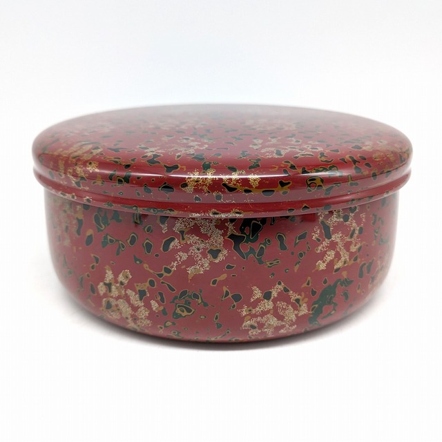 津軽塗（唐塗）バカ塗り・菓子鉢・小物入れ・漆器・No.230806-12・梱包サイズ60