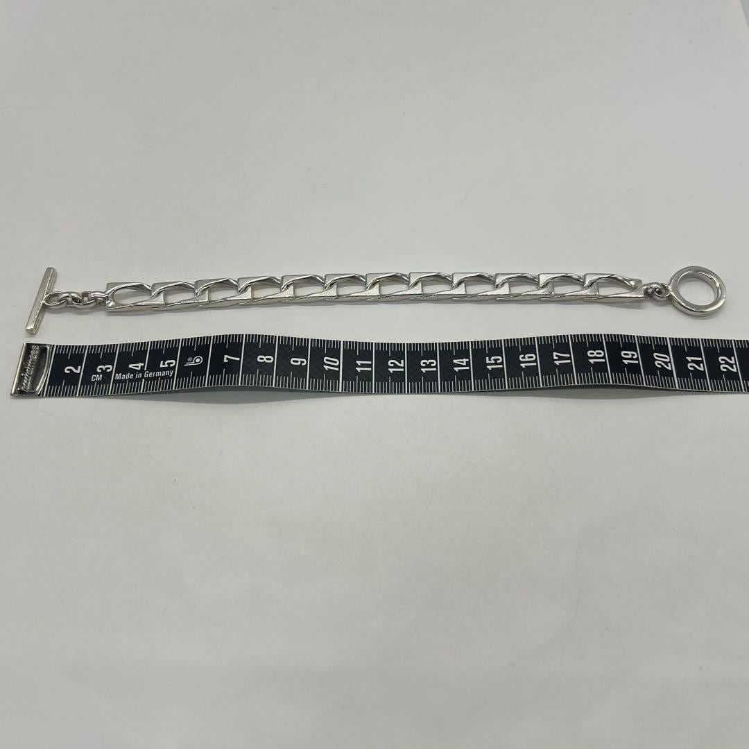 グッチ GUCCI フィガロチェーン トグル ブレスレット SV925 | Refind